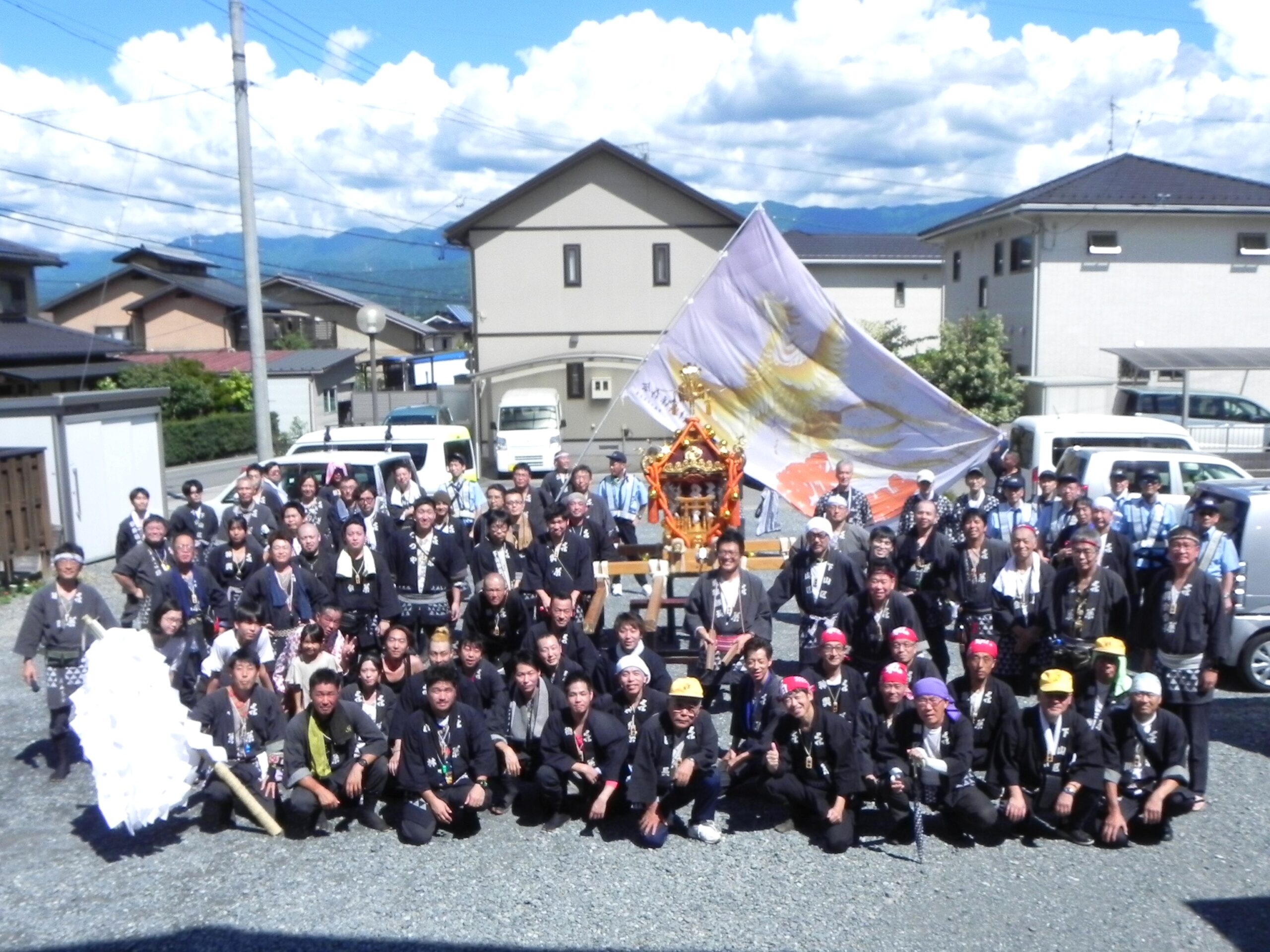 矢高諏訪神社秋季例大祭神輿渡御 - 人ヲ鼎ル 飯田市鼎のポータルサイト（鼎地区ホームページ