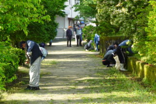 矢高中央公園清掃活動