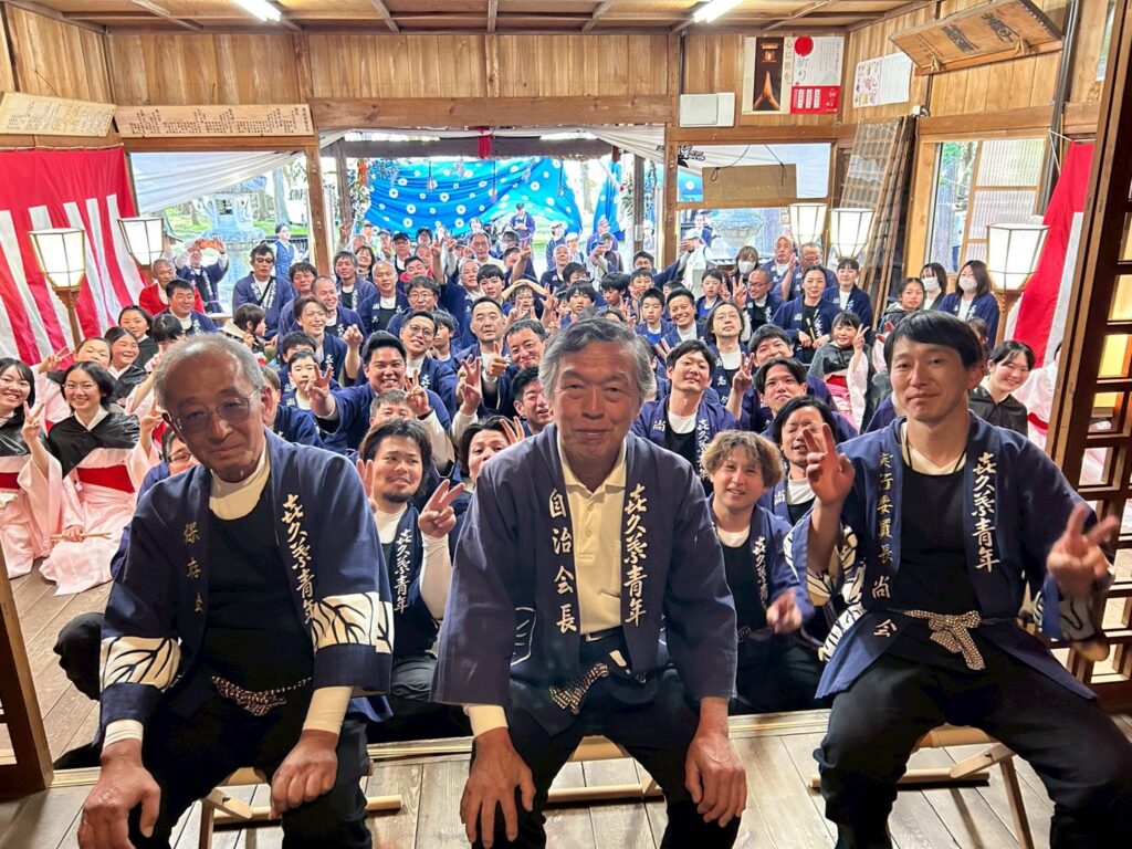 矢高神社春季祭典 中平獅子舞奉納 - 人ヲ鼎ル 飯田市鼎のポータルサイト（鼎地区ホームページ